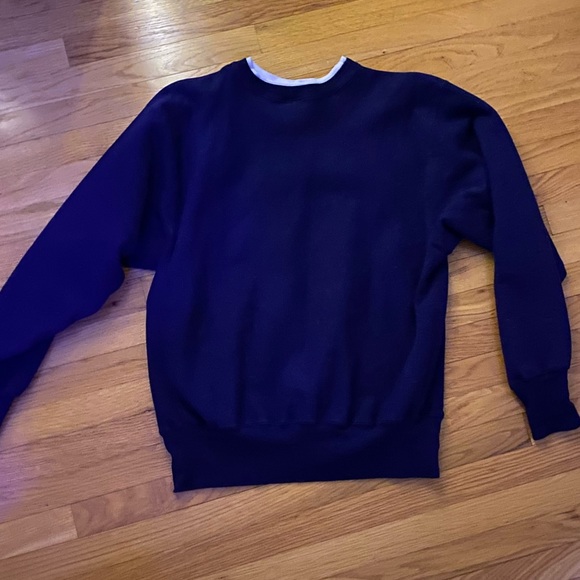 Champion Navy Vintage Crew Neck - Picture 3 of 4